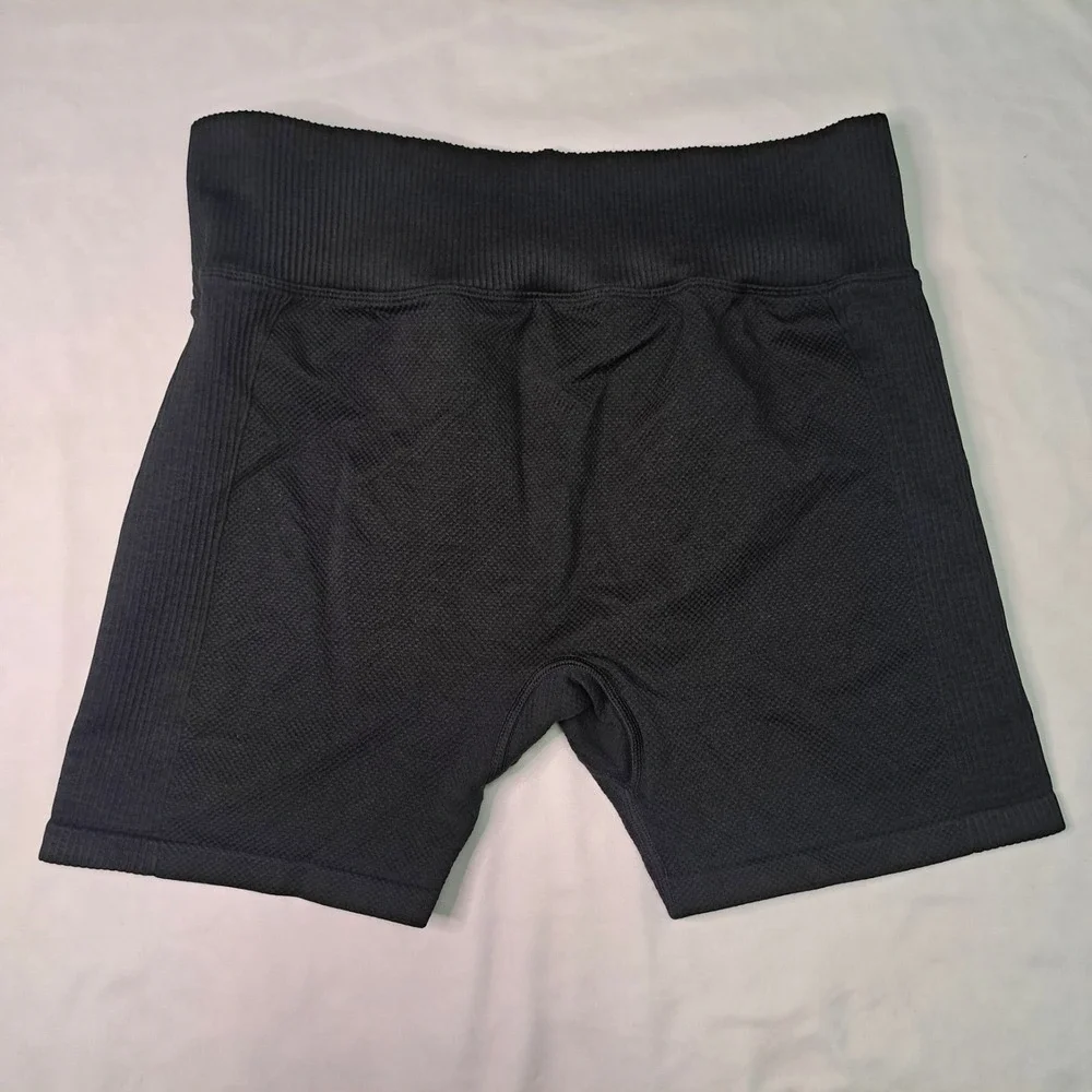 PINK ACTIVE XL Women's Black Athletic Shorts Elastic Waist Lounge Gym Workout‎